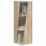 Vidaxl zijplank 33 x 32 x 100,5 cm bewerkt hout sonoma eiken