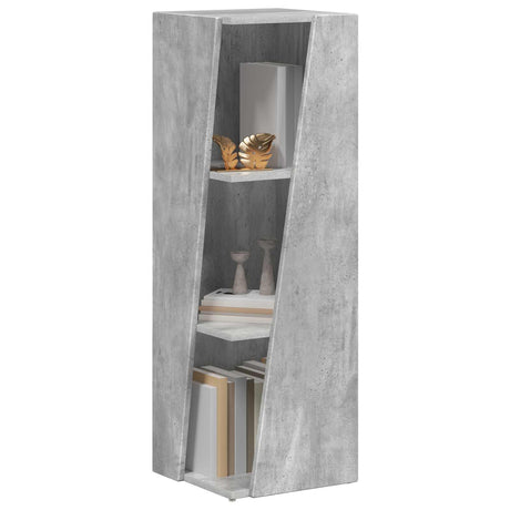 Vidaxl zijplank 33 x 32 x 100,5 cm bewerkt hout beton grijs