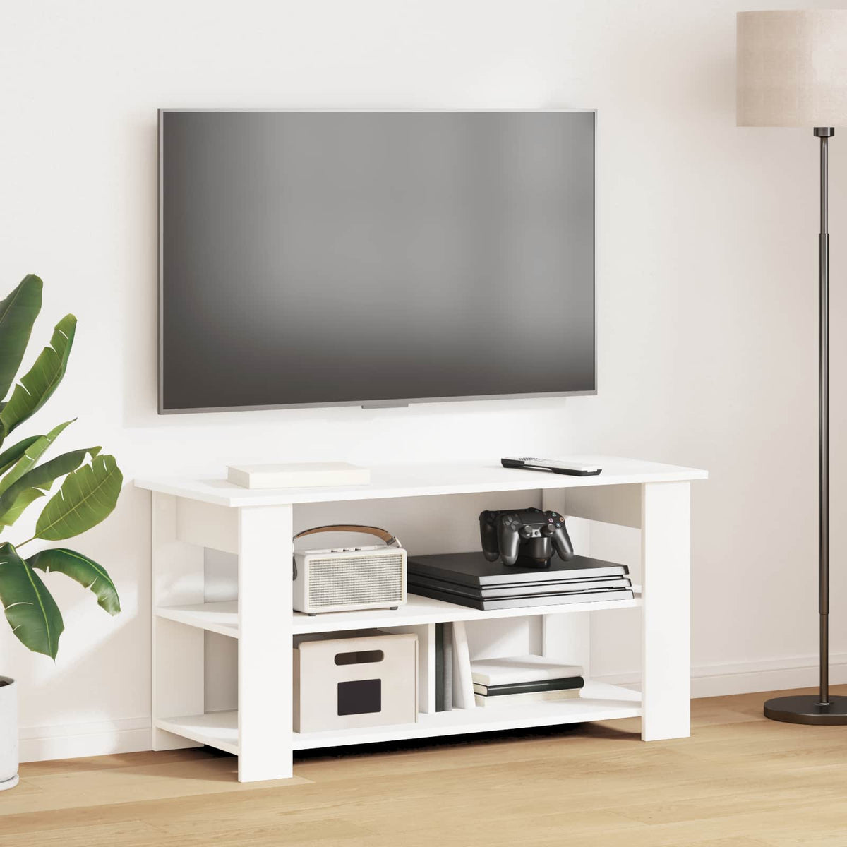 Vidaxl tv-standaard wit 100 x 40 x 50 cm