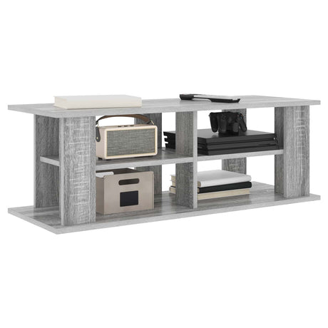 Vidaxl tv-standaard 96 x 35 x 33,5 cm grijs sonoma geconstrueerd hout