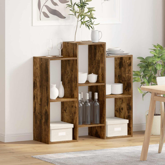 Vidaxl dressoir gerookt eiken 90 x 30 x 90 cm