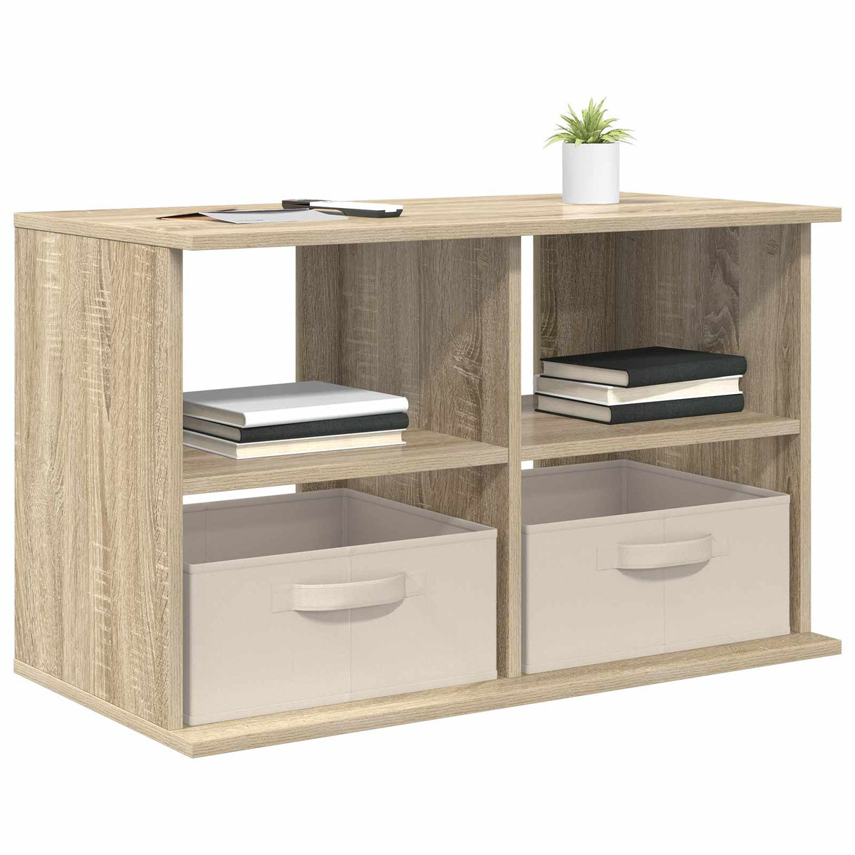 Vidaxl tv-standaard met lade sonoma eiken 79 x 40 x 48 cm