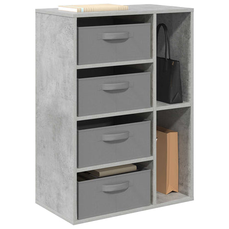 Vidaxl dressoir betongrijs 60 x 33,5 x 84 cm