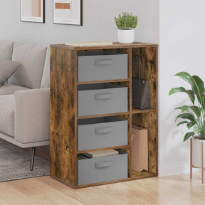 Vidaxl dressoir gerookt eiken 60 x 33,5 x 84 cm