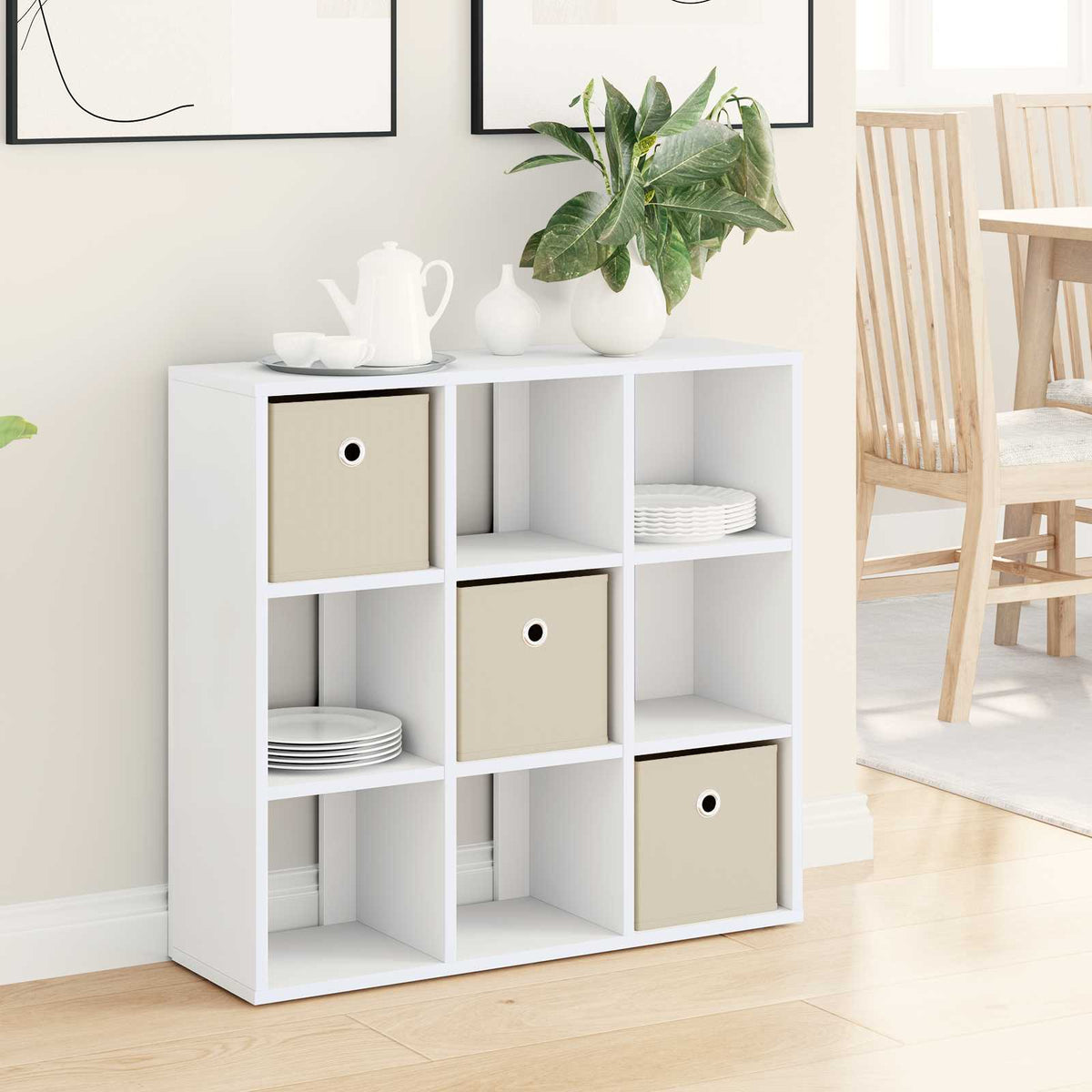Vidaxl dressoir wit 73,5 x 24 x 69,5 cm