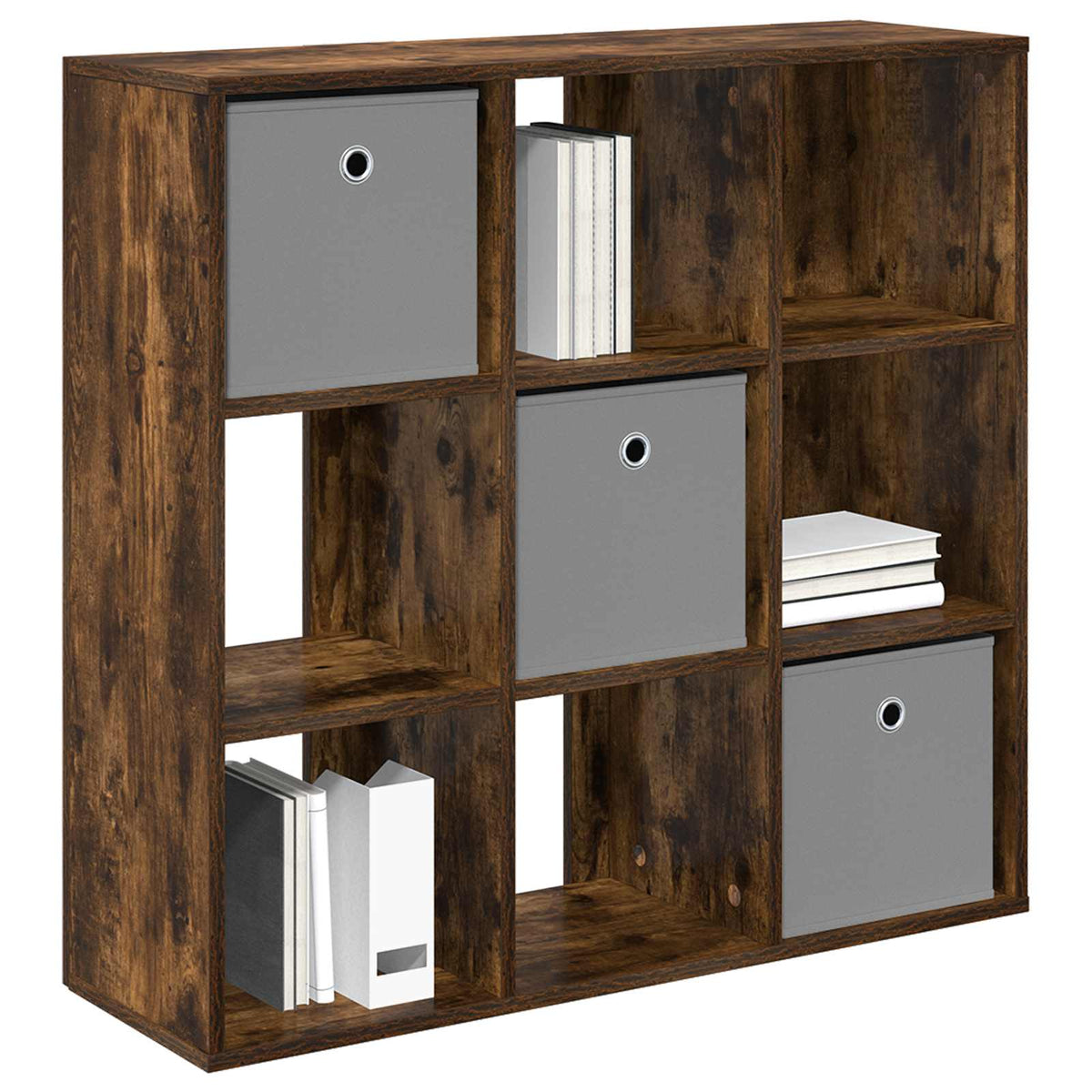 Vidaxl dressoir gerookt eiken 88,5 x 29 x 84,5 cm