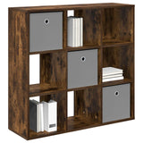 Vidaxl dressoir gerookt eiken 88,5 x 29 x 84,5 cm