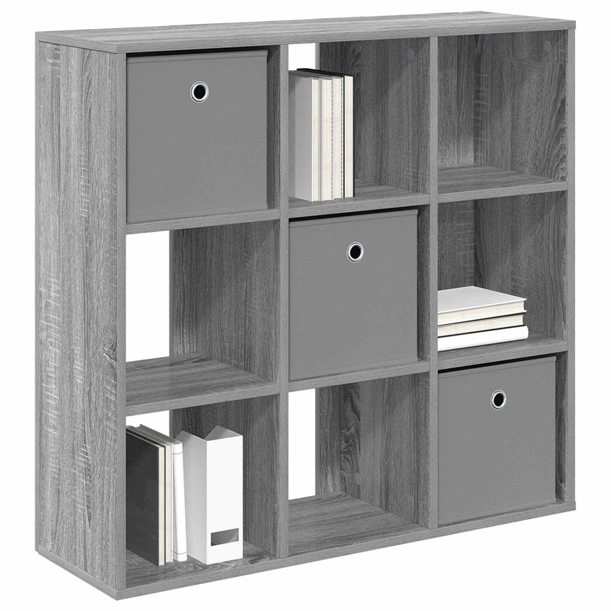 Vidaxl dressoir grijs sonoma 88,5 x 29 x 84,5 cm