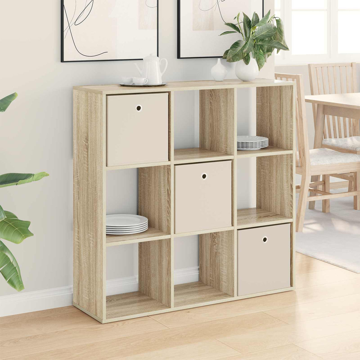 Vidaxl dressoir sonoma eiken 102 x 31 x 99,5 cm