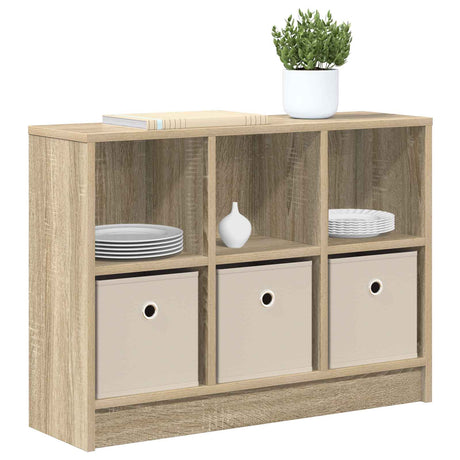 Vidaxl dressoir sonoma eiken 73,5 x 22,5 x 53,5 cm