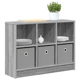 Vidaxl dressoir grijs sonoma 73,5 x 22,5 x 53,5 cm
