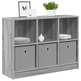 Vidaxl dressoir grijs sonoma 88,5 x 27,5 x 63,5 cm