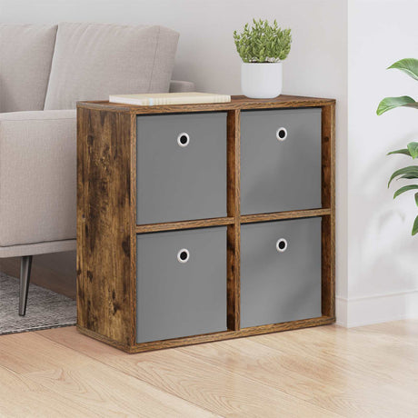 Vidaxl dressoir gerookt eiken 59,5 x 27 x 57 cm