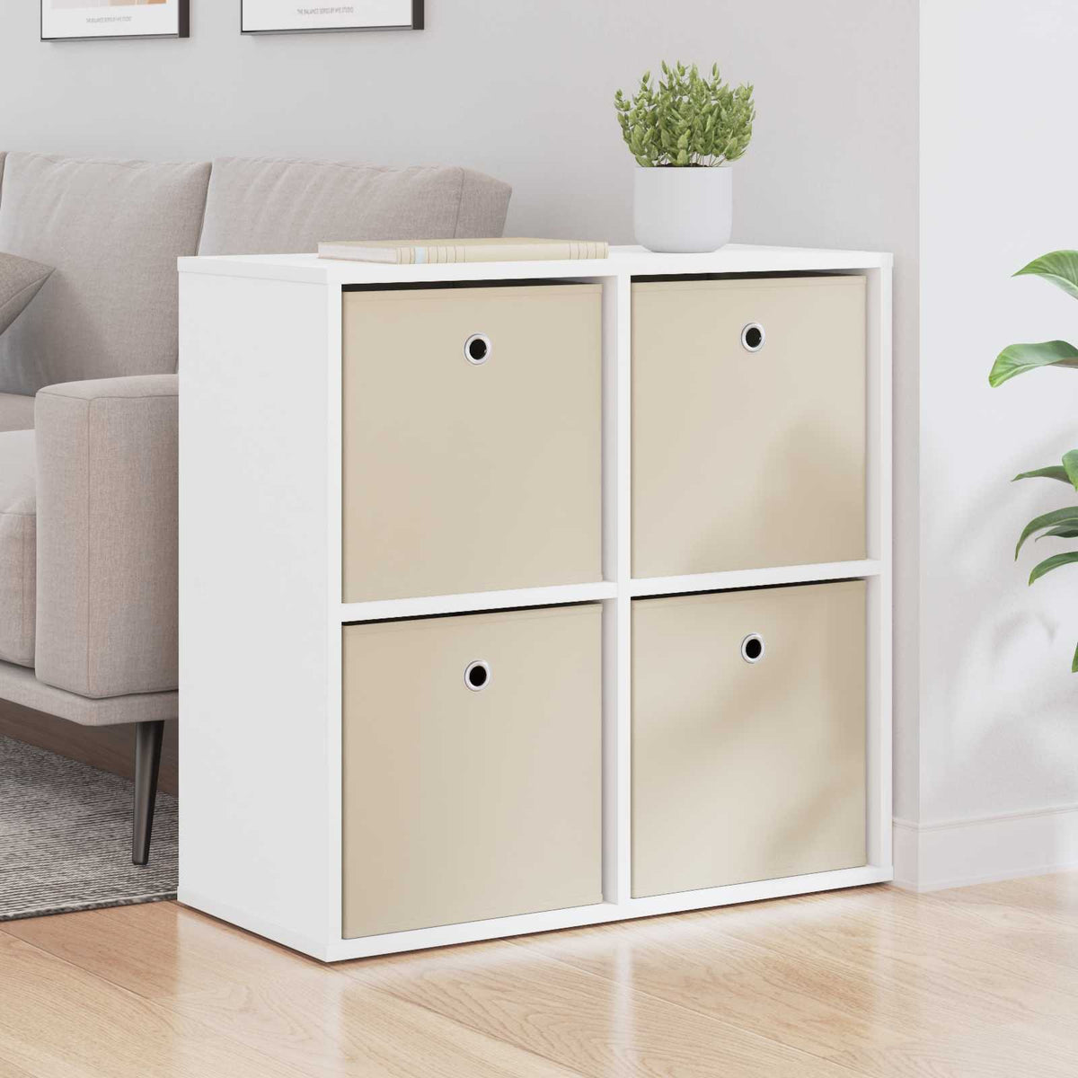 Vidaxl dressoir wit 68,5 x 32 x 67 cm