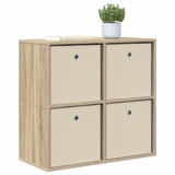 Vidaxl dressoir sonoma eiken 68,5 x 32 x 67 cm