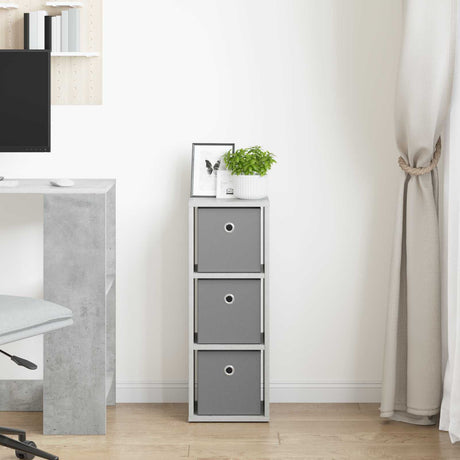Vidaxl dressoir met lade beton grijs 25,5 x 22 x 69,5 cm