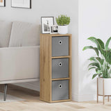 Vidaxl dressoir artisan eiken 25,5 x 22 x 69,5 cm