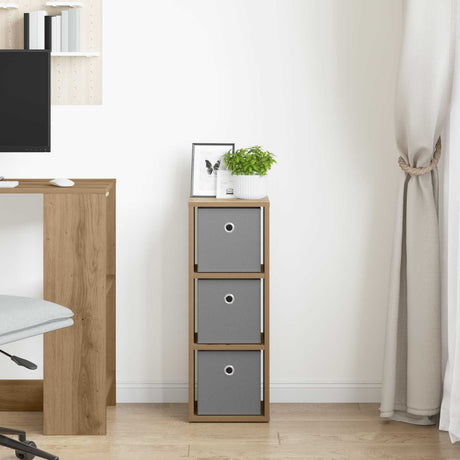Vidaxl dressoir artisan eiken 25,5 x 22 x 69,5 cm