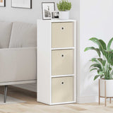 Vidaxl dressoir met lade wit 30,5 x 27 x 84,5 cm