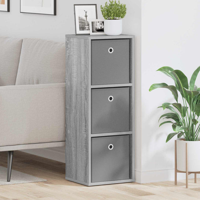 Vidaxl dressoir met lade grijs sonoma 30,5 x 27 x 84,5 cm