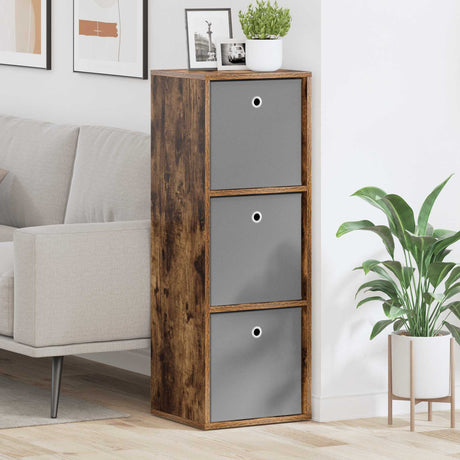 Vidaxl dressoir gerookt eiken 35 x 32 x 99,5 cm