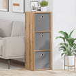 Vidaxl dressoir artisan eiken 35 x 32 x 99,5 cm