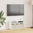 Vidaxl laagkast met lade wit 72 x 22,5 x 38 cm