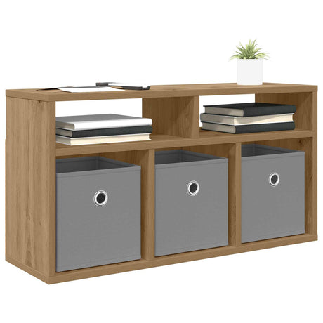 Vidaxl laagkast 72 x 22,5 x 38 cm artisan eiken