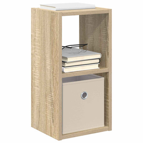 Vidaxl nachtkastje 2 st sonoma eiken 25,5 x 22 x 49,5 cm bewerkt hout