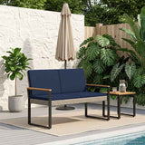 Vidaxl tuinbank 2 -seater 107 x 61 x 80 cm poly rattan rechthoekig