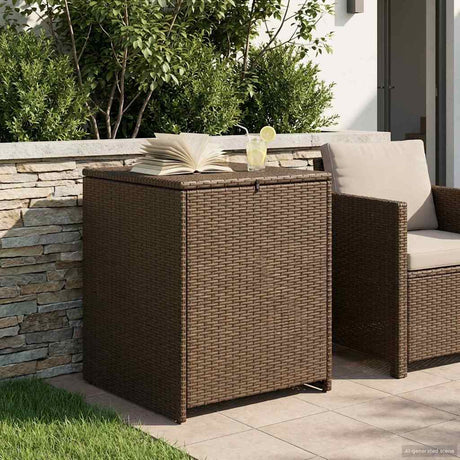 Vidaxl kussenbox 55 x 55 x 69 cm staal