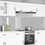 Vidaxl keukenachterwand 2 st doorzichtig 110 x 60 cm gehard glas