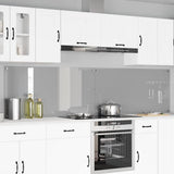 Vidaxl keukenachterwand 2 st lichtgrijs 120 x 60 cm gehard glas