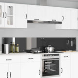 Vidaxl keukenachterwand 2 st donkergrijs 120 x 40 cm gehard glas