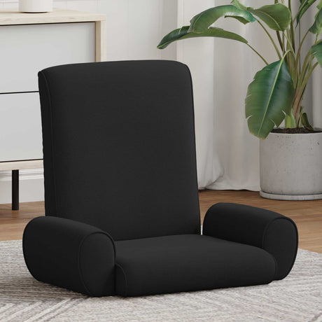 Vidaxl verstelbare vlo stoelen zwart grove fluweel