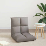 Vidaxl verstelbare vlo stoelen taupe stof