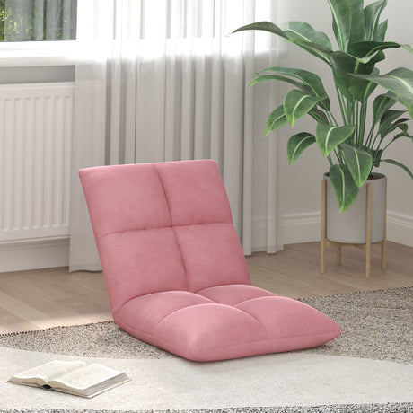 Vidaxl verstelbare vlo stoelen roze fluweel