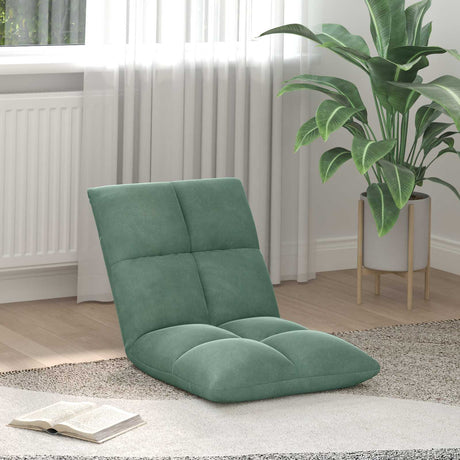 Vidaxl verstelbare vlo stoelen zeegroen fluweel