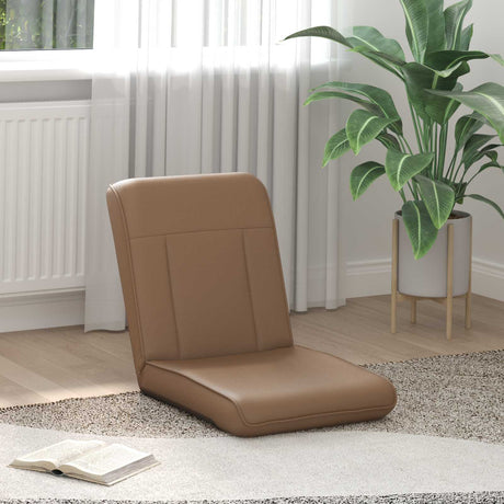 Vidaxl verstelbare vlo stoelen cappuccino kunstleer