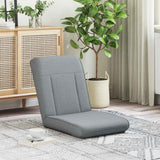 Vidaxl verstelbare vlo stoelen lichtgrijs stof