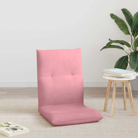 Vidaxl verstelbare vlo stoelen roze fluweel