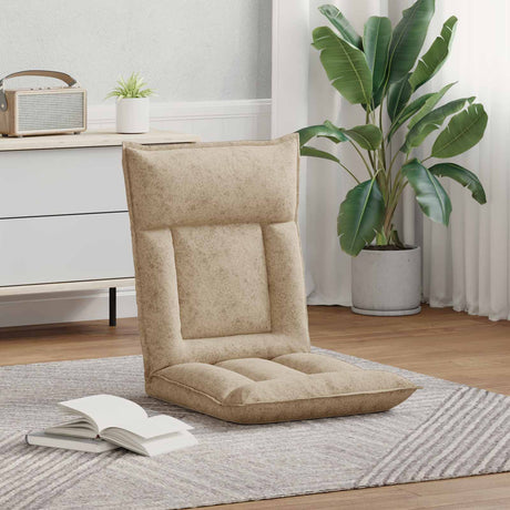 Vidaxl verstelbare vlo stoelen lichtgrijs stof