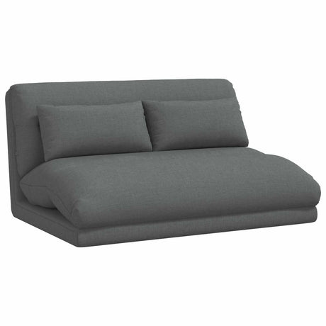Vidaxl verstelbare vlo stoelen donkergrijs stof