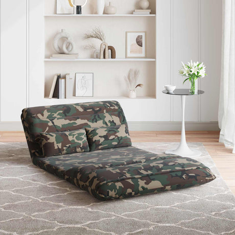 Vidaxl verstelbare vlo stoelen legergroen stof