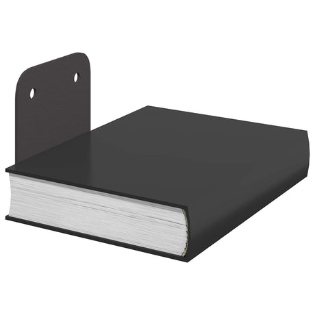 Vidaxl onzichtbare zwevende plank 24 st zwart 6 x 11 x 6,5 cm