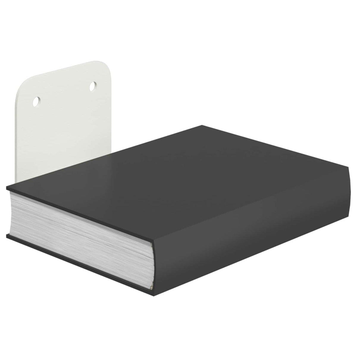 Vidaxl onzichtbare zwevende plank 4 st wit 6 x 11 x 6,5 cm