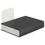Vidaxl onzichtbare zwevende plank 4 st wit 6 x 11 x 6,5 cm