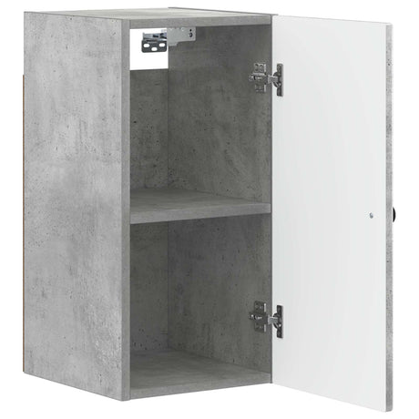 Vidaxl badkamer wandkast ede betongrijs 30 x 31 x 59 cm bewerkt hout