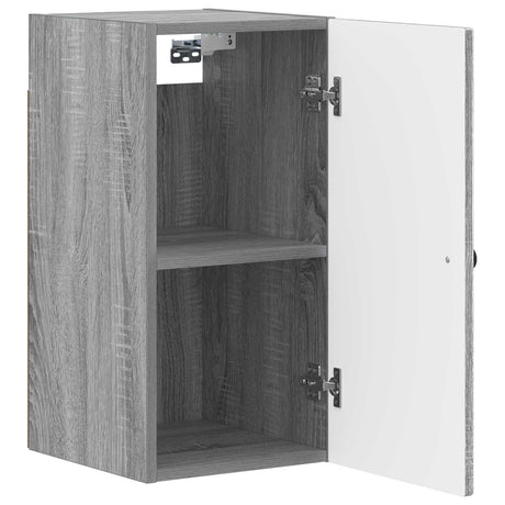 Vidaxl badkamer wandkast ede grijs sonoma 30 x 31 x 59 cm bewerkt hout