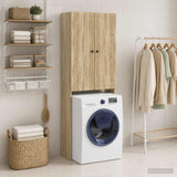 Vidaxl toiletkast ede sonoma eiken 66 x 25,5 x 190 cm bewerkt hout